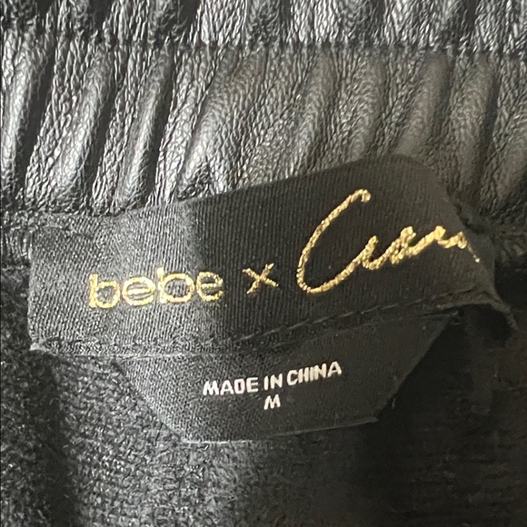 bebe Black Ankle Cropped Pants - Picture 7 of 12